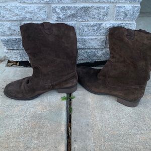 Brown Suede Charlie’s David boots